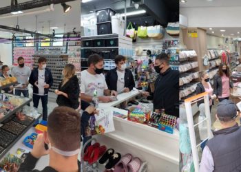 Caminhada pela Avenida Brasil marca o Dia do Comércio e os 44 anos da CDL de Balneário Camboriú