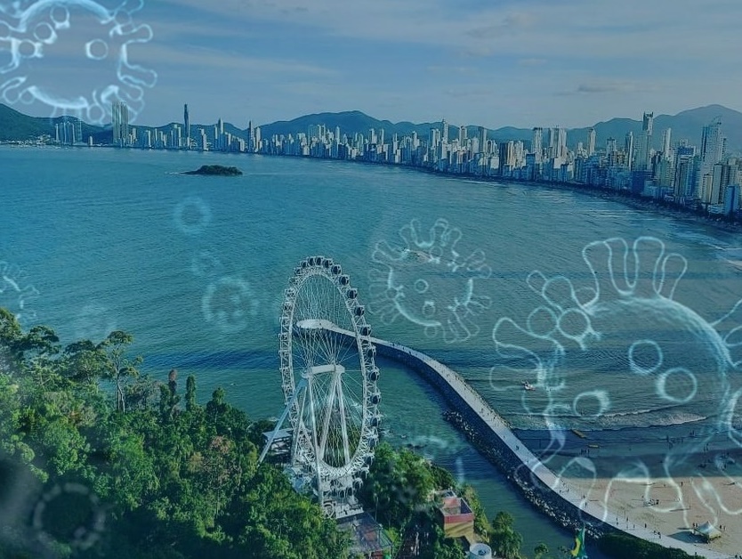 Balneário Camboriú registra 124 novos casos de Covid-19