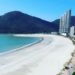Rapidez do alargamento da faixa de areia de Balneário Camboriú é 20 vezes mais do que Copacabana