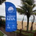 Bandeira Azul é hasteada em duas praias e uma marina de Balneário Camboriú