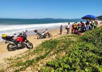Homem morre afogado na praia de Balneário Camboriú