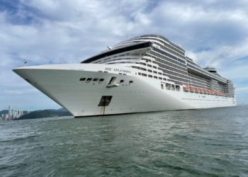 MSC Splendida reabre a temporada de cruzeiros em Balneário Camboriú