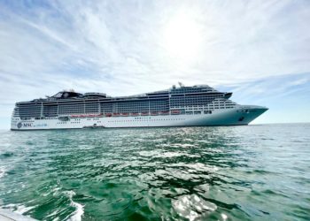 Chega mais uma escala de cruzeiros em Balneário Camboriú