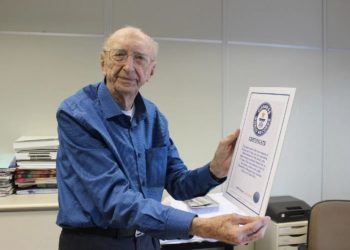 Brusquense Walter Orthmann bate seu próprio recorde no Guinness World Records