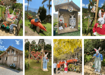 Osterbaum em Camboriú irá até dia 1 de maio