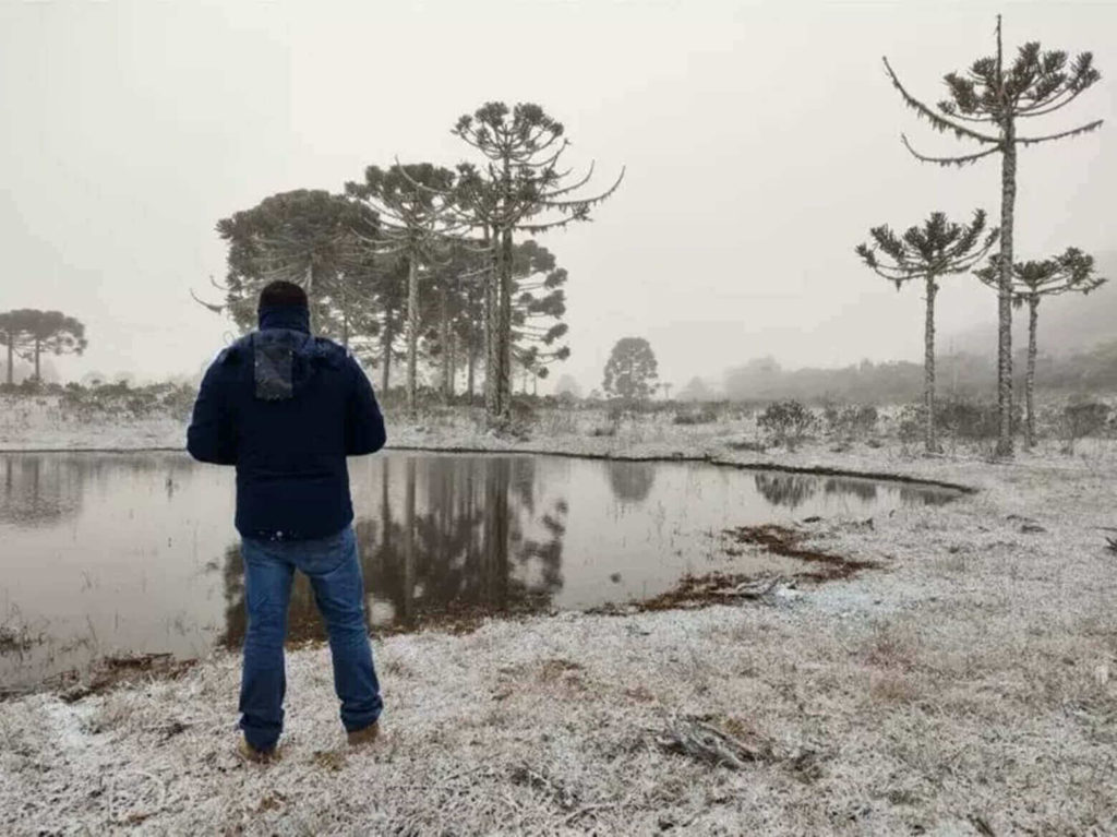 Queda de temperaturas e expectativa de neve em SC