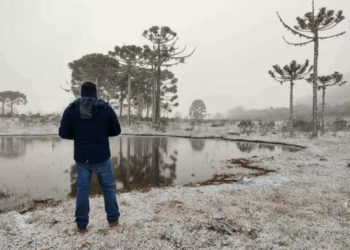 Queda brusca de temperaturas e expectativa de neve em Santa Catarina