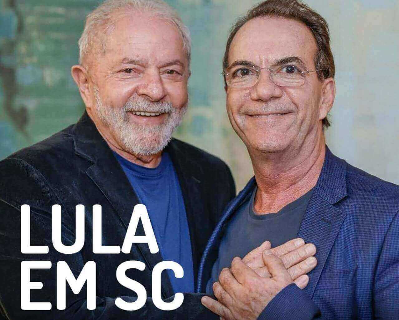 Visita de Lula a Santa Catarina