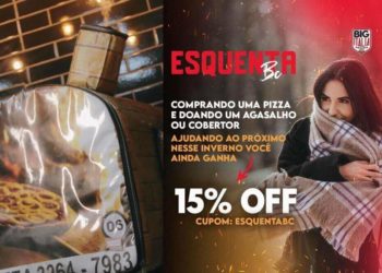 O inverno será aquecido pela pizza mais quente da cidade