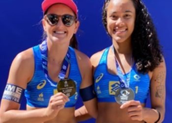 Atleta de BC alcança 3º lugar em circuito nacional de Vôlei de Praia