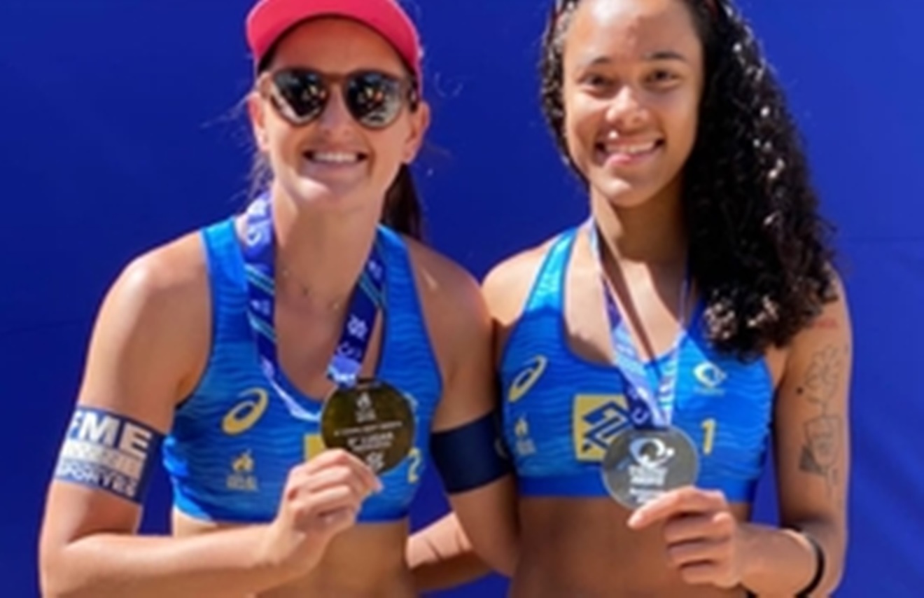 Atleta de BC alcança 3º lugar em circuito nacional de Vôlei de Praia