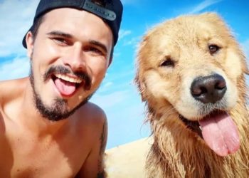 Cinzas do cão Shurastey chegam ao Brasil