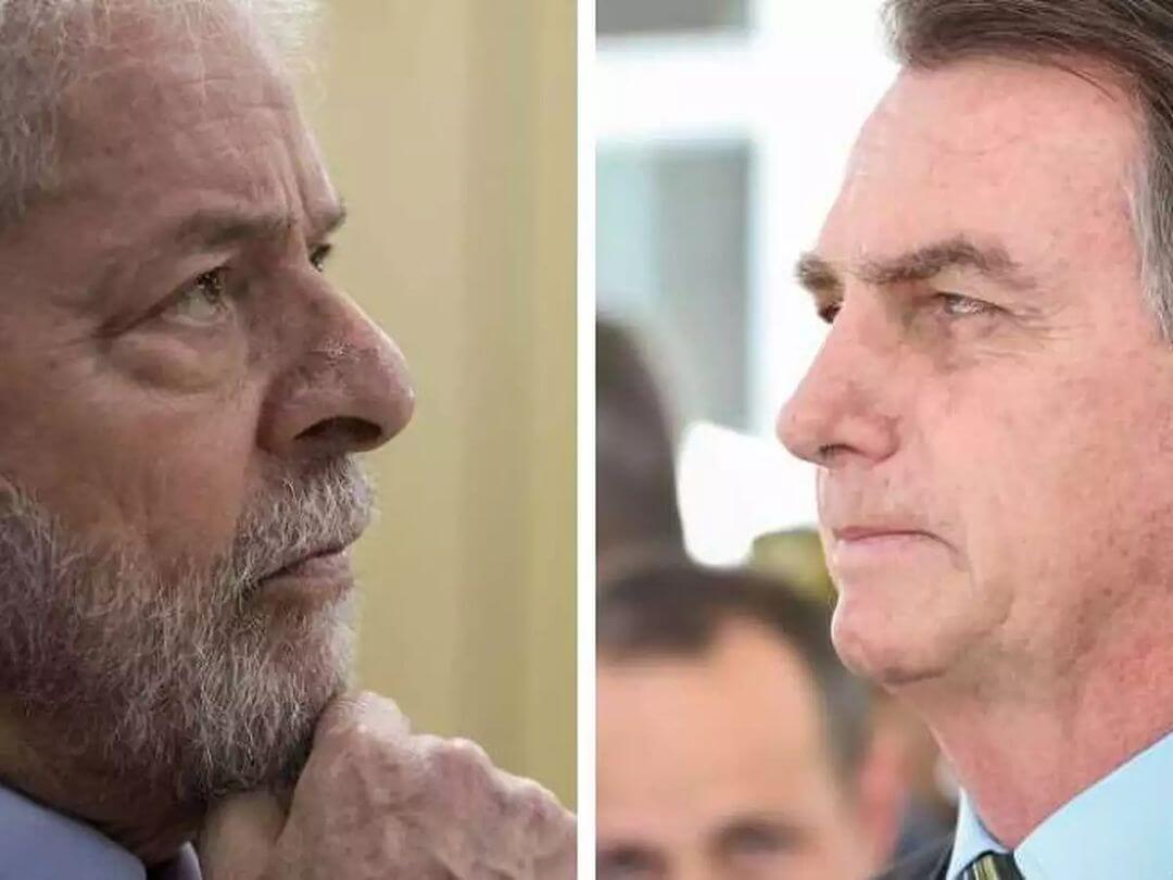 Lula e Bolsonaro