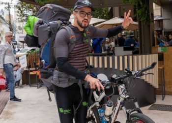 Empresário vai percorrer 4 mil km de bicicleta rumo à Patagônia