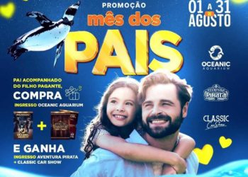 Promoção para os pais durante todo o mês de agosto