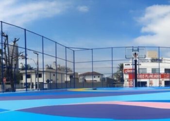 Balneário Camboriú ganha quadra pública de basquete