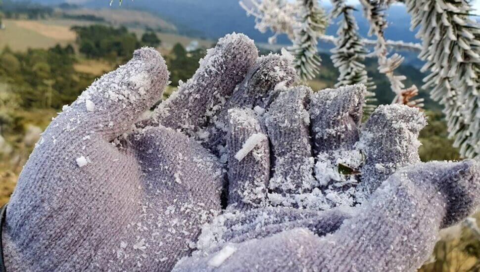 Chuva, ventos e neve