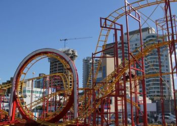 Marejada terá parque de diversões com montanha russa