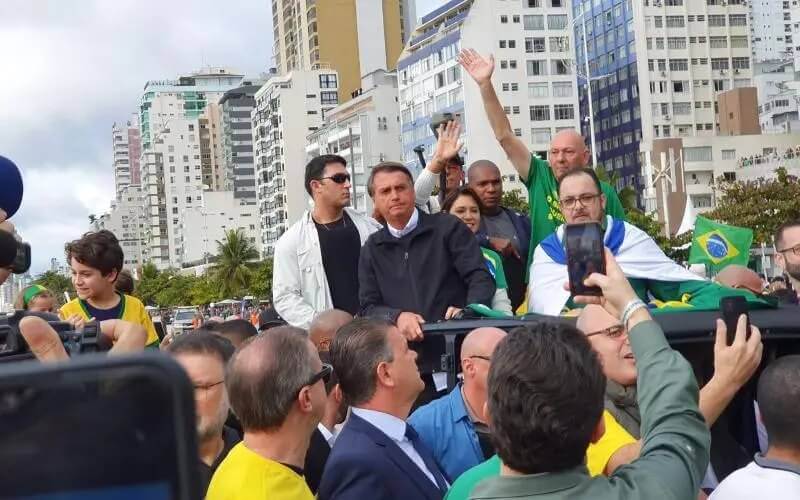 Bolsonaro estará em Balneário Camboriú na próxima terça-feira