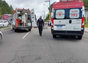 Motociclista morre em acidente de trânsito em Balneário Camboriú