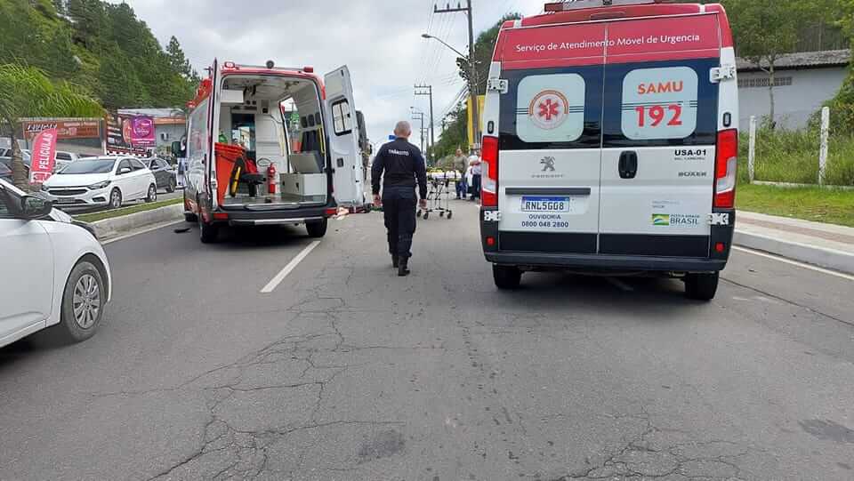 Motociclista morre em acidente de trânsito em Balneário Camboriú