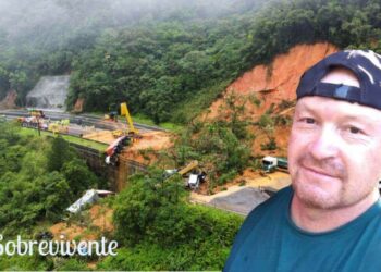 VÍDEO: Sobrevivente de tragédia na BR-376 grava vídeo de dentro do caminhão