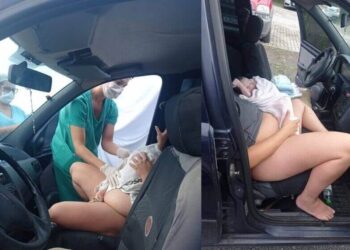 Grávida é mandada para casa e acaba dando à luz em frente a hospital Ruth Cardoso em BC