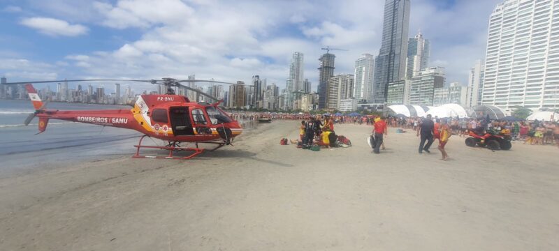 Turista se afoga em Balneário Camboriú