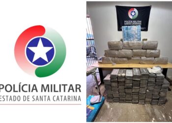 Drogas apreendidas em Balneário Camboriú pela Polícia Militar