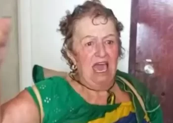 Mulher de SC que foi filmada em atos no DF é presa pela PF