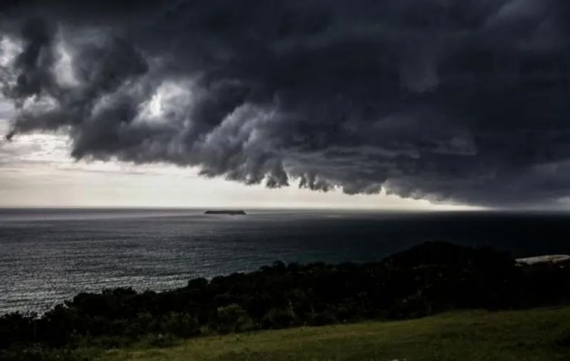 Chuva e ciclone em Santa Catarina