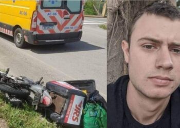 Jovem morre em acidente de moto na BR-101em Itajaí