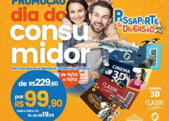 Promoção do Consumidor: moradores de Balneário e Camboriú têm mais de 50% de desconto no Passaporte da Diversão Vip com 4 Atrações