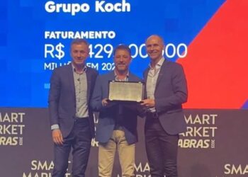 Grupo Koch sobe em posição no ranking da Abras e está entre as maiores redes supermercadistas do Brasil