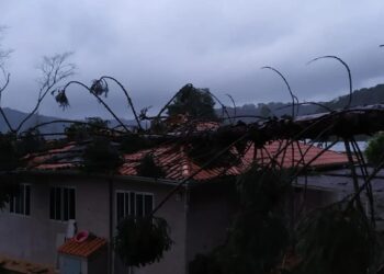Tornado é registrado em Santa Catarina