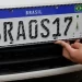 Placas de carros podem voltar a informar cidade e estado