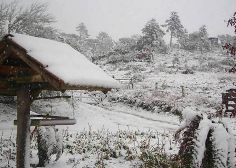 Pode nevar em Santa Catarina