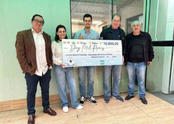 Lar dos idosos recebe 10 mil reais da FG Big Wheel