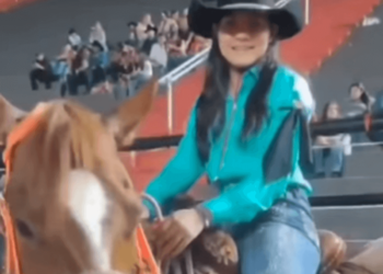 VÍDEO: Bárbara Montibeller recebe homenagem na Festa do Peão de Barretos