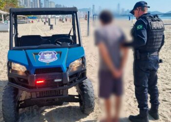Guarda Municipal prende traficante foragido de Jaraguá, em Balneário Camboriú