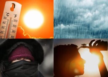 Semana com sol, calor, chuva e frio; confira