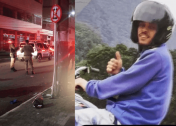 Motociclista morre após bater contra um poste em Balneário Camboriú