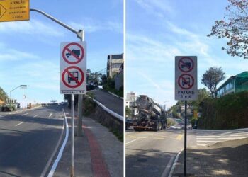Veículos de grande porte passam a ter tráfego proibido na Av. Panorâmica em BC
