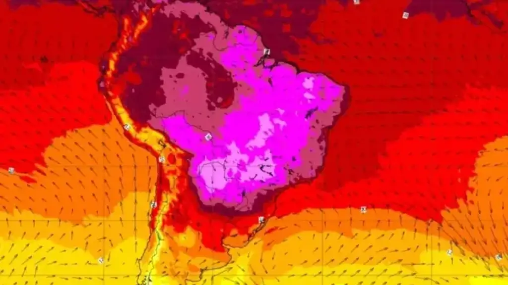 Brasil terá onda de calor 