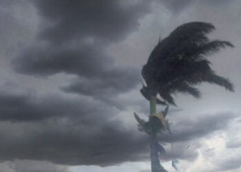 Fortes rajadas de vento devem atingir Santa Catarina nesta segunda-feira