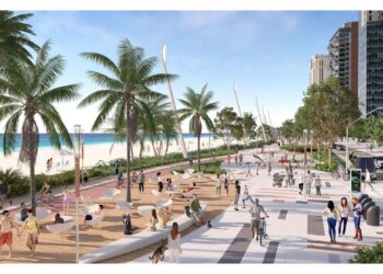 Reurbanização da orla da Praia Central inicia nesta quinta-feira