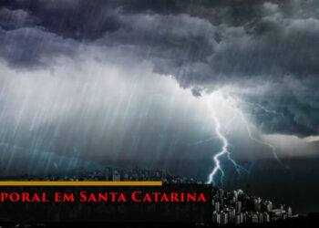 Temporais retornam a Santa Catarina a partir desta quinta-feira