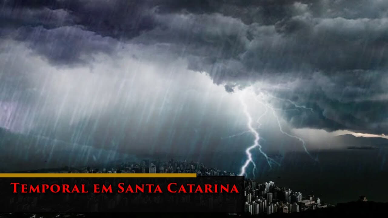 Temporais retornam a Santa Catarina