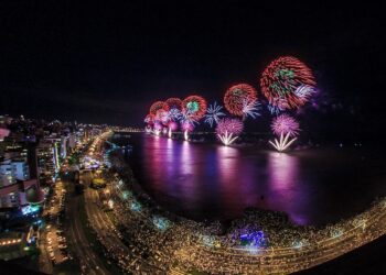 Réveillon: show de fogos de 12 minutos em Itapema