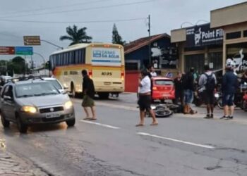 Motociclista morre em grave acidente na avenida Santa Catarina em Camboriú